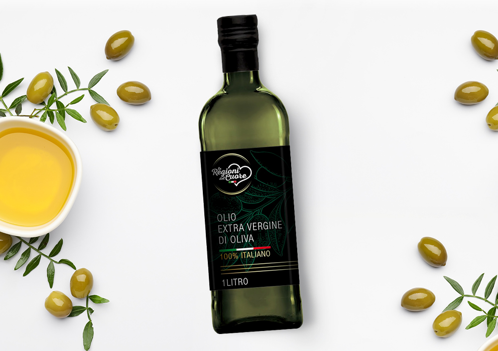 Olio extravergine d’oliva Le Regioni del Cuore